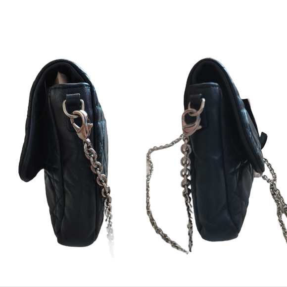 Christian Dior Black Cannage Leather Convertible Crossbody Bag - Picture 10 of 16